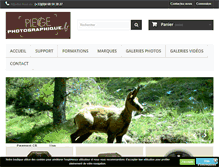 Tablet Screenshot of piegephotographique.fr